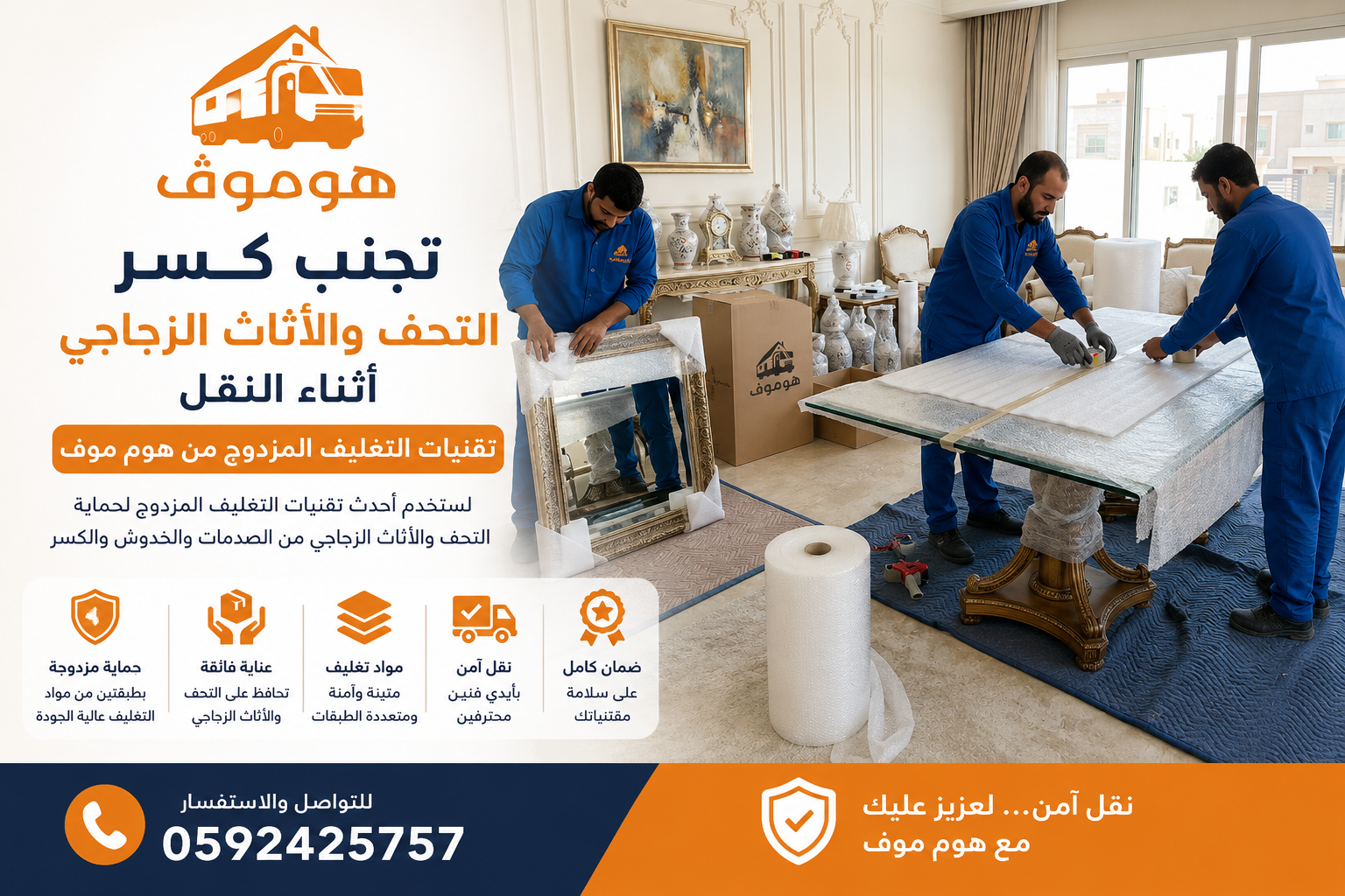 أفضل طرق حماية الأجهزة الكهربائية أثناء نقل العفش