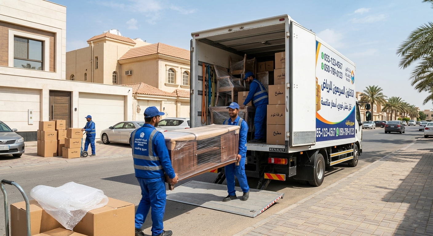 نقل عفش فوري بالرياض